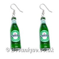 Beer Heineken Earrings